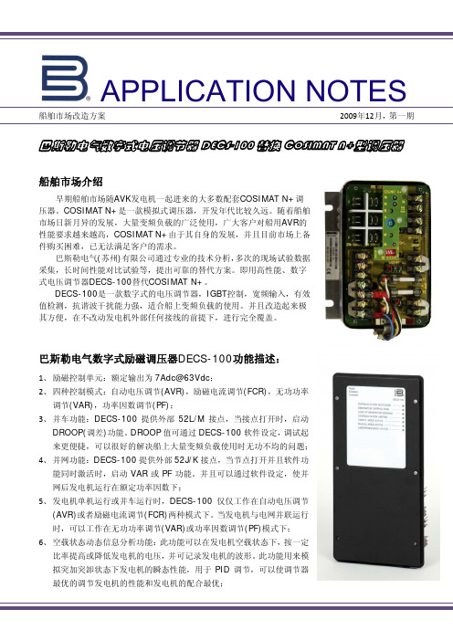 APPLICATION NOTES