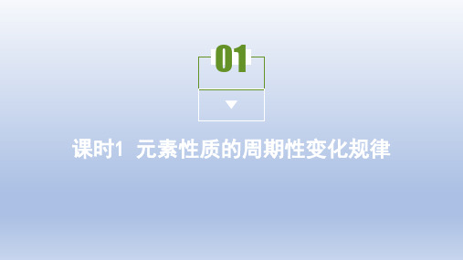 第4章 第2节 元素周期律 课件【新教材】2020-2021学年人教版高中化学必修一必刷题