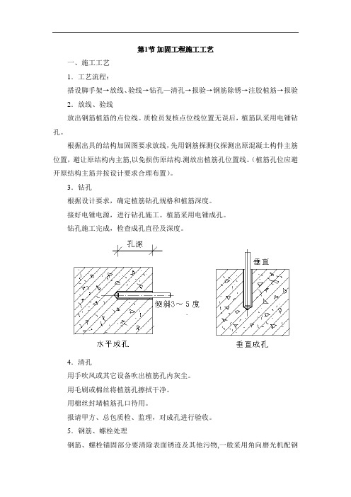 加固工程施工工艺