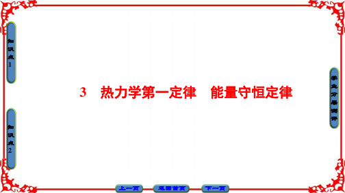 高中物理人教版选修3-3(课件)第十章 热力学定律 3  