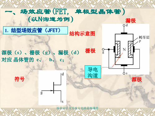 场效应管及其放大电路最新课件