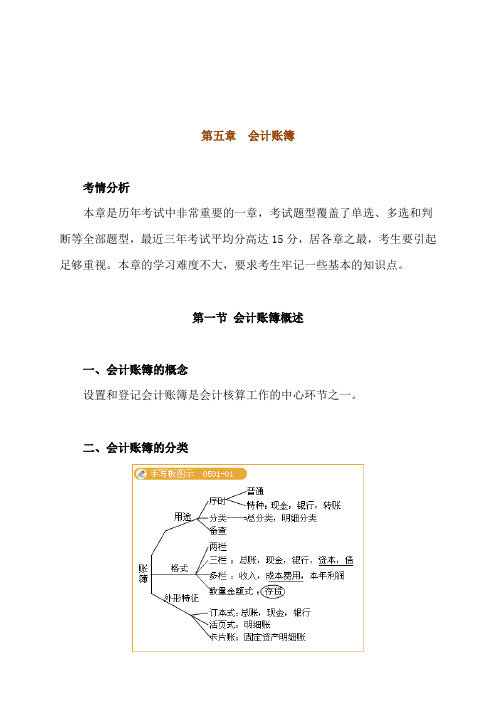 会计账簿的内容、格式与登记方法(d