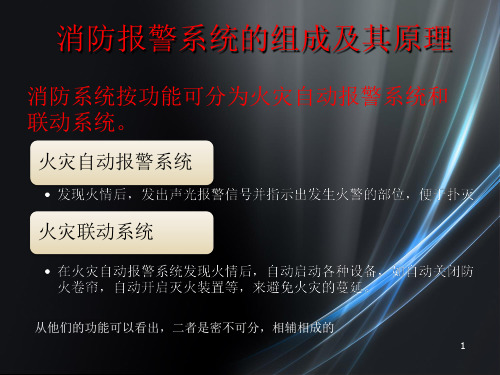 消防自动报警系统PPT精选课件