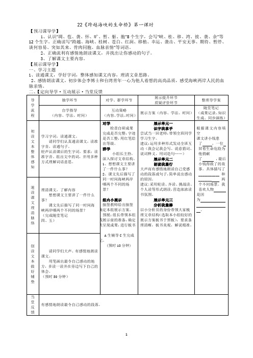 22跨越海峡的生命桥