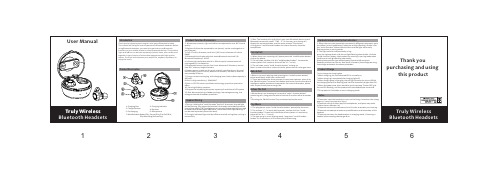 TWS-蓝牙耳机说明书-17tws说明书