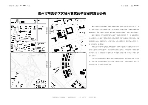 城市设计概论作业