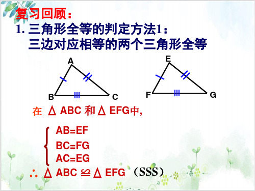 《全等三角形》_PPT完整版人教版1