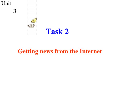 江苏省常州市西夏墅中学高二英语课件:Unit3《TheworldonlineTask》2(牛津译林选