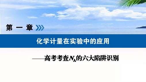 2020届高三化学总复习课件——1.3高考考查NA的六大陷阱识别(共21张PPT)