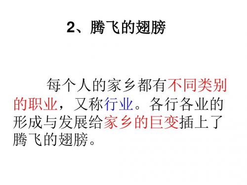 2、腾飞的翅膀