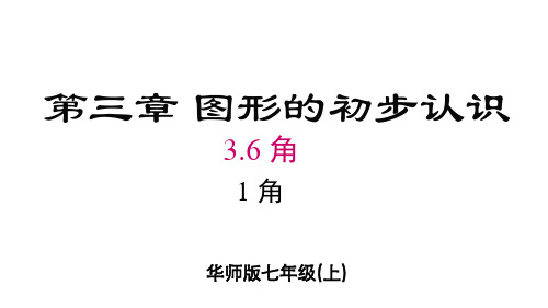 [初中+数学]+角+课件++华东师大版七年级数学上册