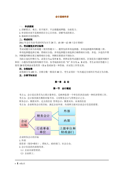 会计基础串讲