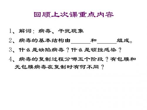 5-1微生物的致病性与抗微生物药物