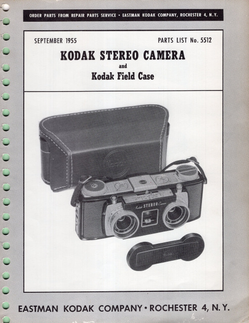 Kodak Stereo Camera 产品说明书