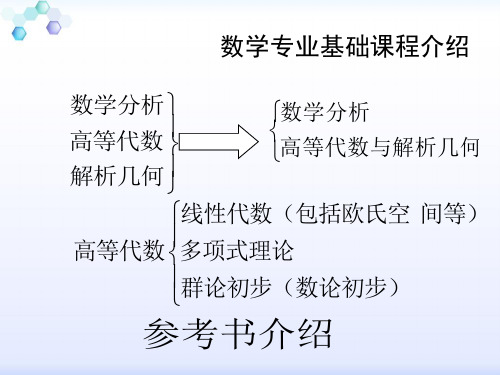 高等代数与解析几何课件