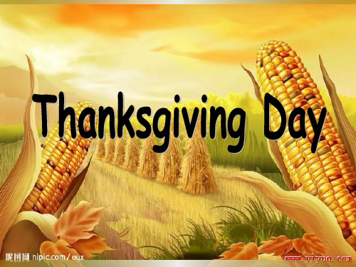 感恩节英文thanksgiving-day-PPT