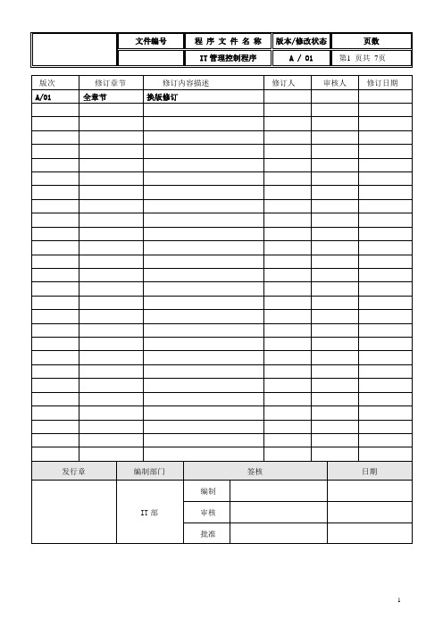 1IT管理控制程序01