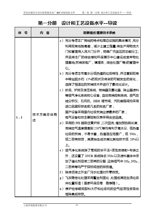 青岛WTE投标书-第二卷-技术方案-导读篇-long (2)(1)