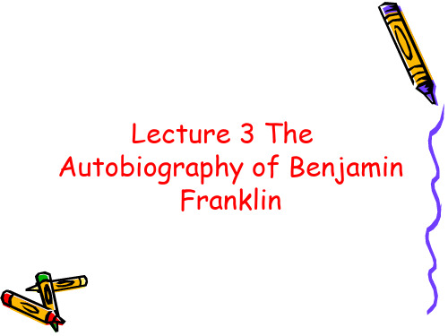 lecture 3 The Autobiography