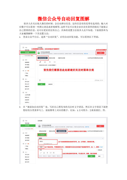 微信公众号自动回复图解