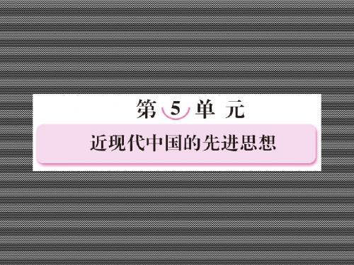 2013届高考历史岳麓版总复习全套课件3-5-1西学东渐37张