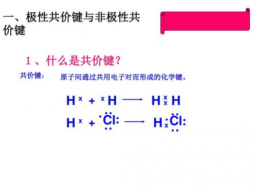 化学课件《分子结构与性质》优秀ppt1 人教版