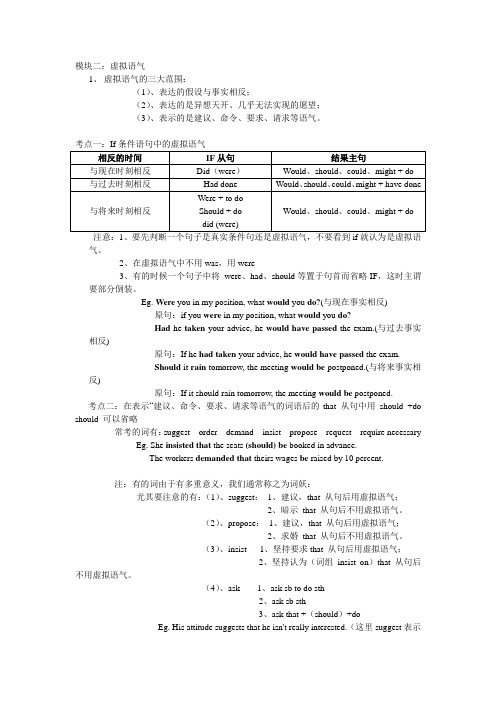 安徽专升本常考语法之虚拟语气