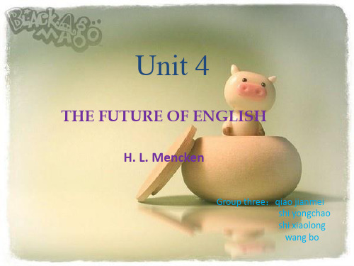 the future of english 英语的未来