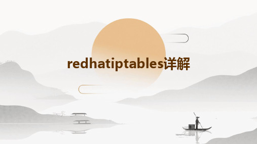 redhatiptables详解