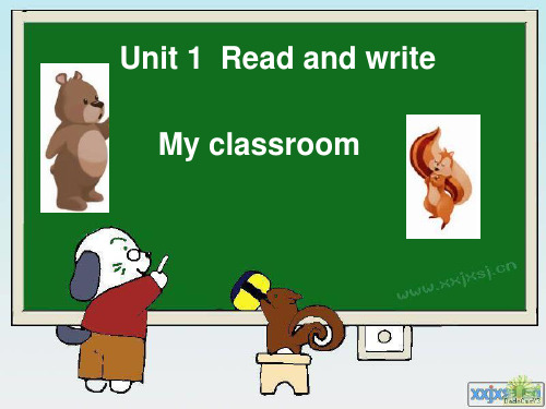 新版PEP小学英语四年级上册Unit1  Read and write