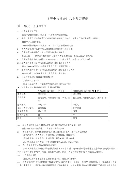 《历史与社会》八上复习提纲.doc