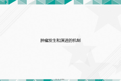 肿瘤发生和演进的机制讲课文档