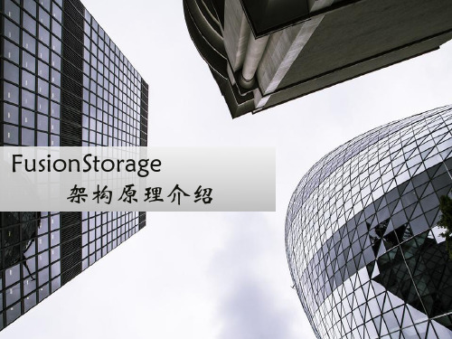 FusionStorage架构原理介绍