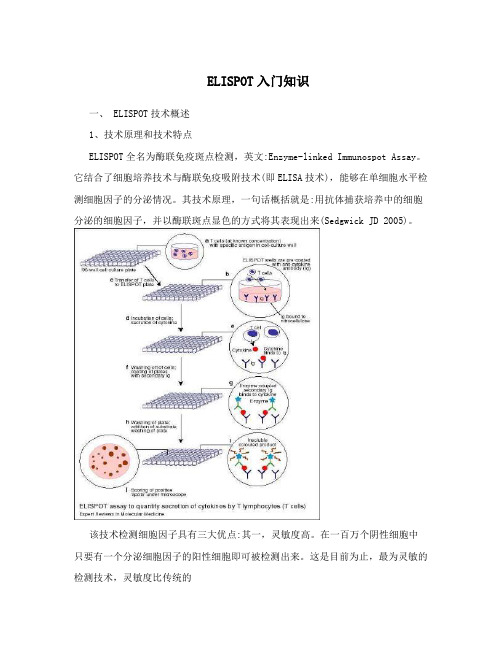 ELISPOT入门知识