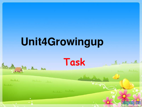 牛津译林版英语九上Unit4Task