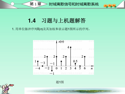 数字信号处理课后习题答案(全)1-7章