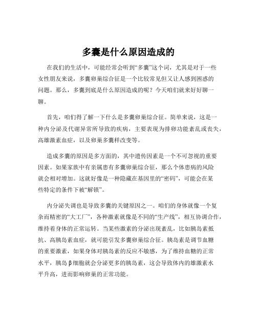 多囊是什么原因造成的