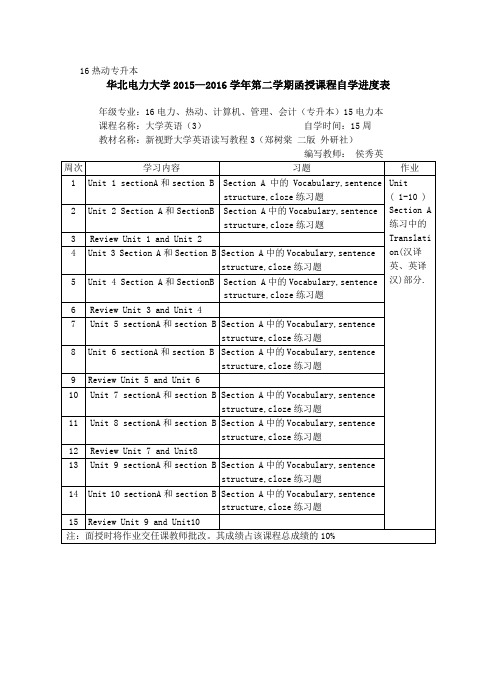 16热动专升本doc