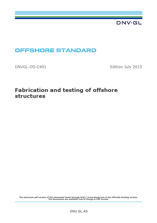 [4] DNVGL-OS-C401_2015-07