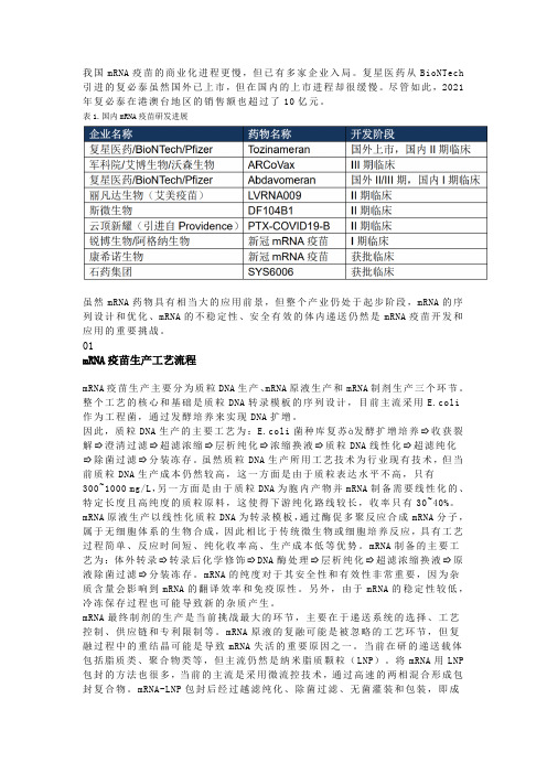 冻融工艺在mRNA疫苗中应用