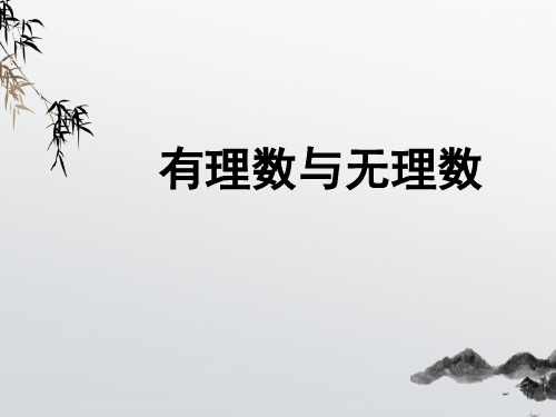 《有理数与无理数》PPT课件 (公开课获奖)2022年苏科版 (6)