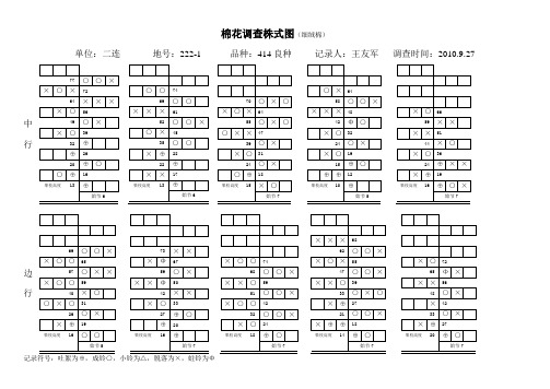 棉花调查株式图