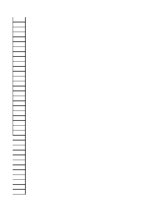 24优势6美德 空表 积极心理学积极人格