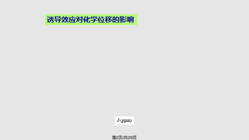 有机波谱解析核磁共振碳谱