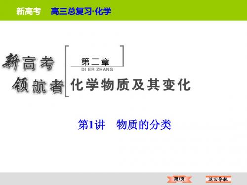 物质的分类+