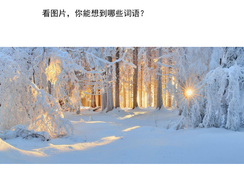 部编人教版教材二年级上册课文《雪孩子》