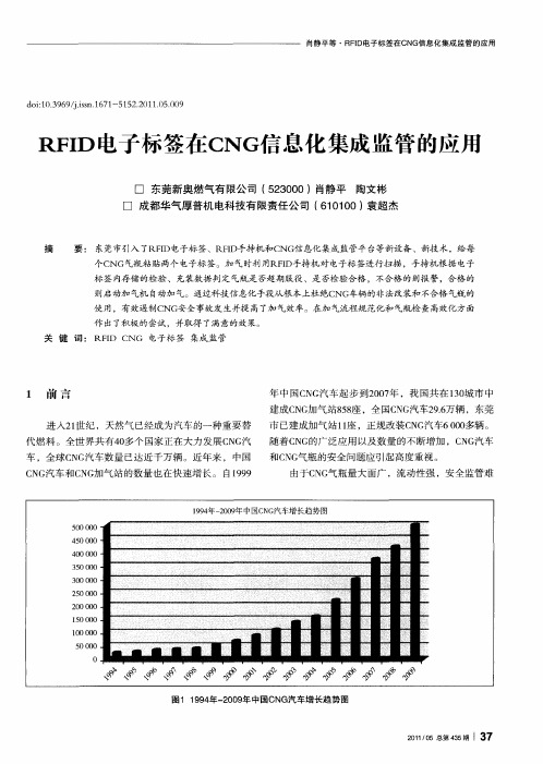 RFID电子标签在CNG信息化集成监管的应用