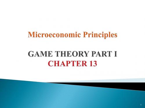 Game Theory Introduction