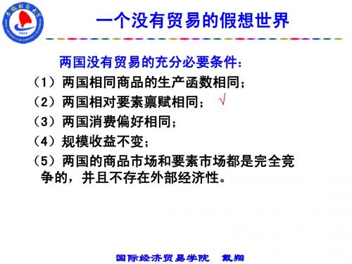 4第四章  要素禀赋、特定要素与国际贸易