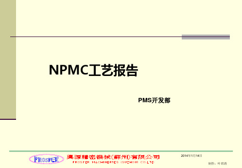 NPMC表面处理工艺